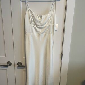 Ardene Cream Backless Dress